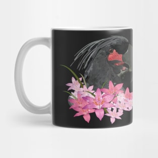 Black cockatoo Mug